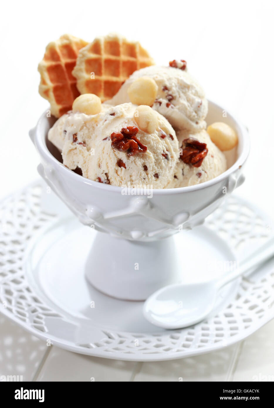 frozen nuts nut Stock Photo Alamy