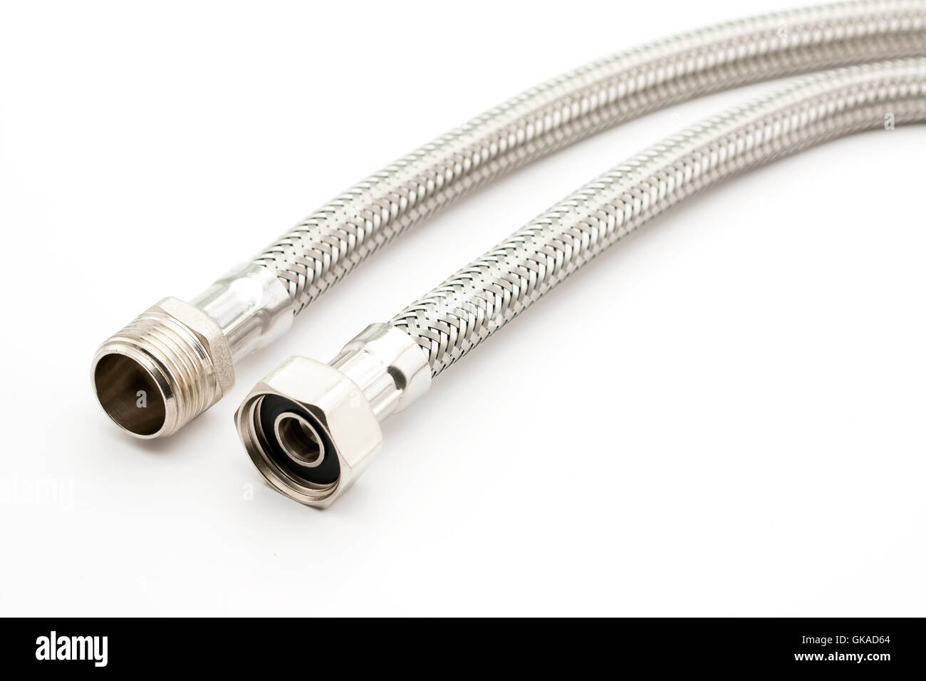 steel tube hose Stock Photo Alamy