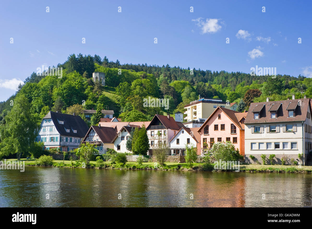 house building buildings Stock Photo