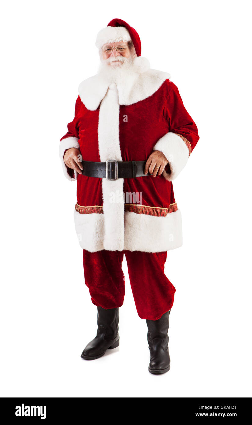 Real santa claus Cut Out Stock Images & Pictures - Alamy