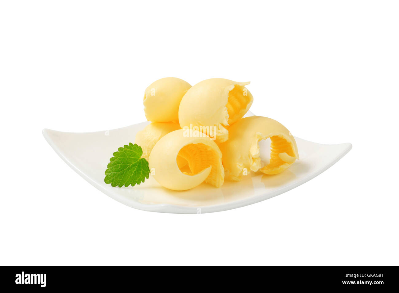 curl dairy milk product Stock Photo
