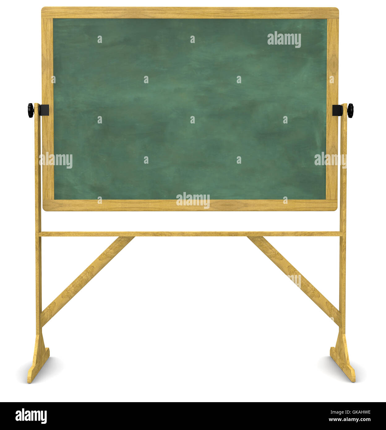 education freestanding blackboard Stock Photo