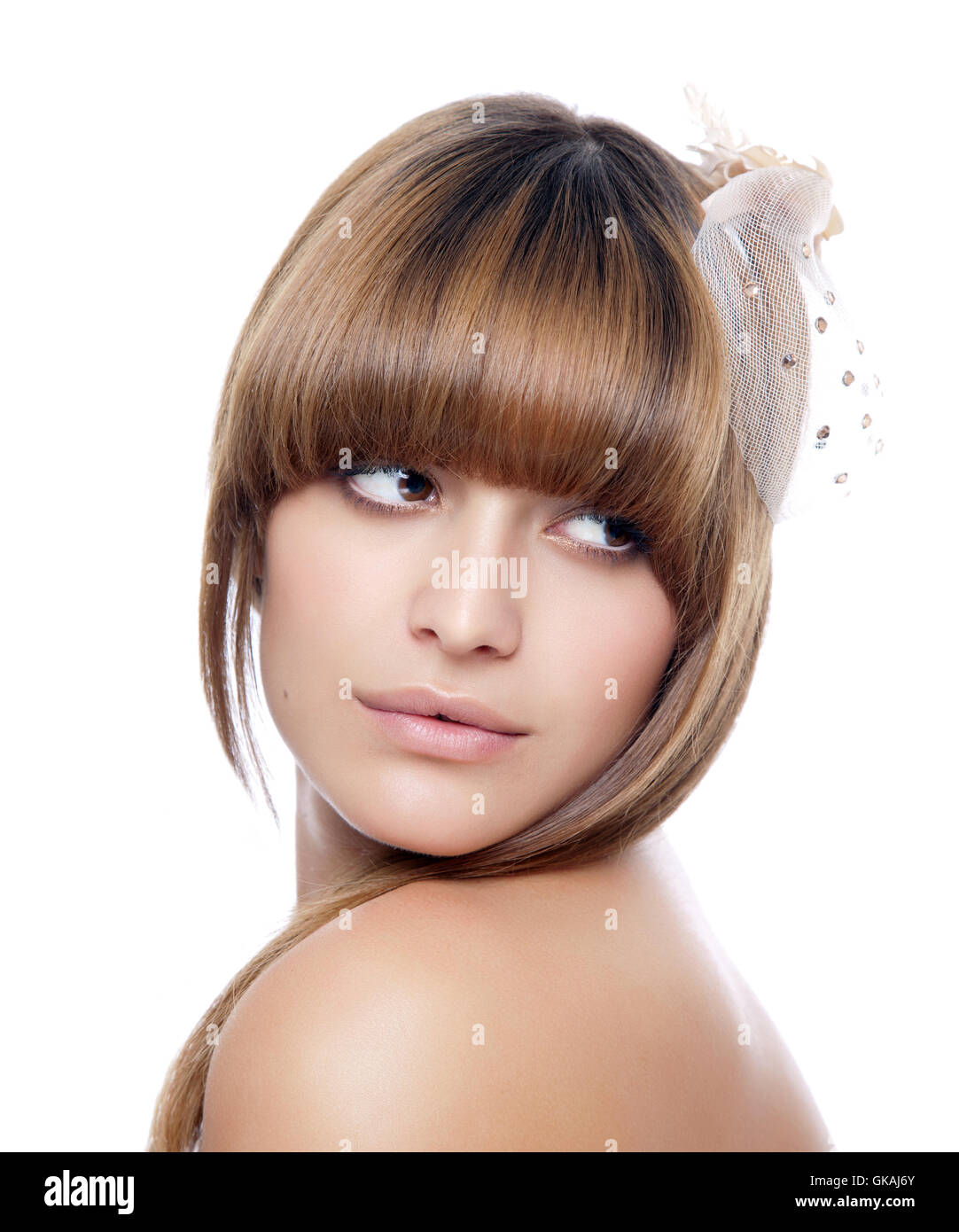 Bright shiny skin hi-res stock photography and images - Alamy