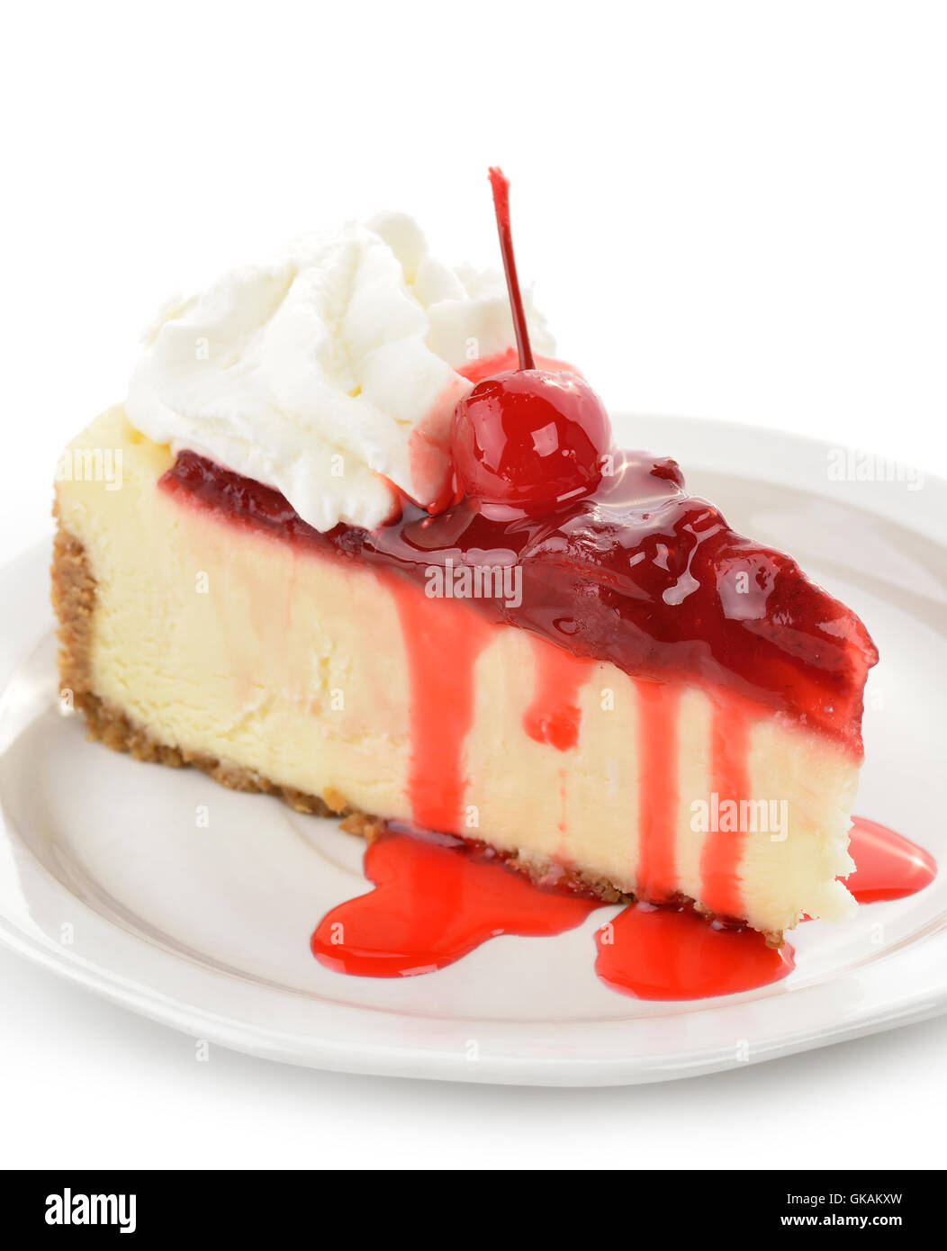 fruit cake pie Stock Photo