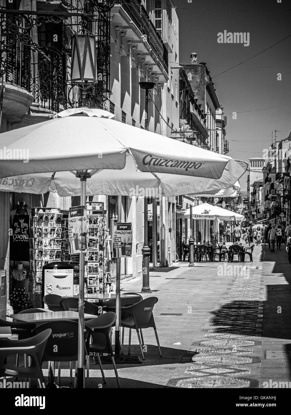 Street Scene in Ronda Stock Photo Alamy