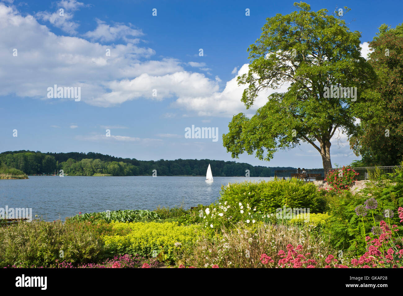 big lake eutin,eutin Stock Photo