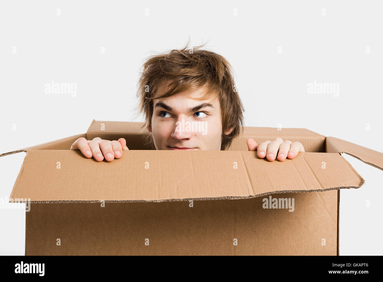 Face portrait card box boxes hires stock photography and images Alamy