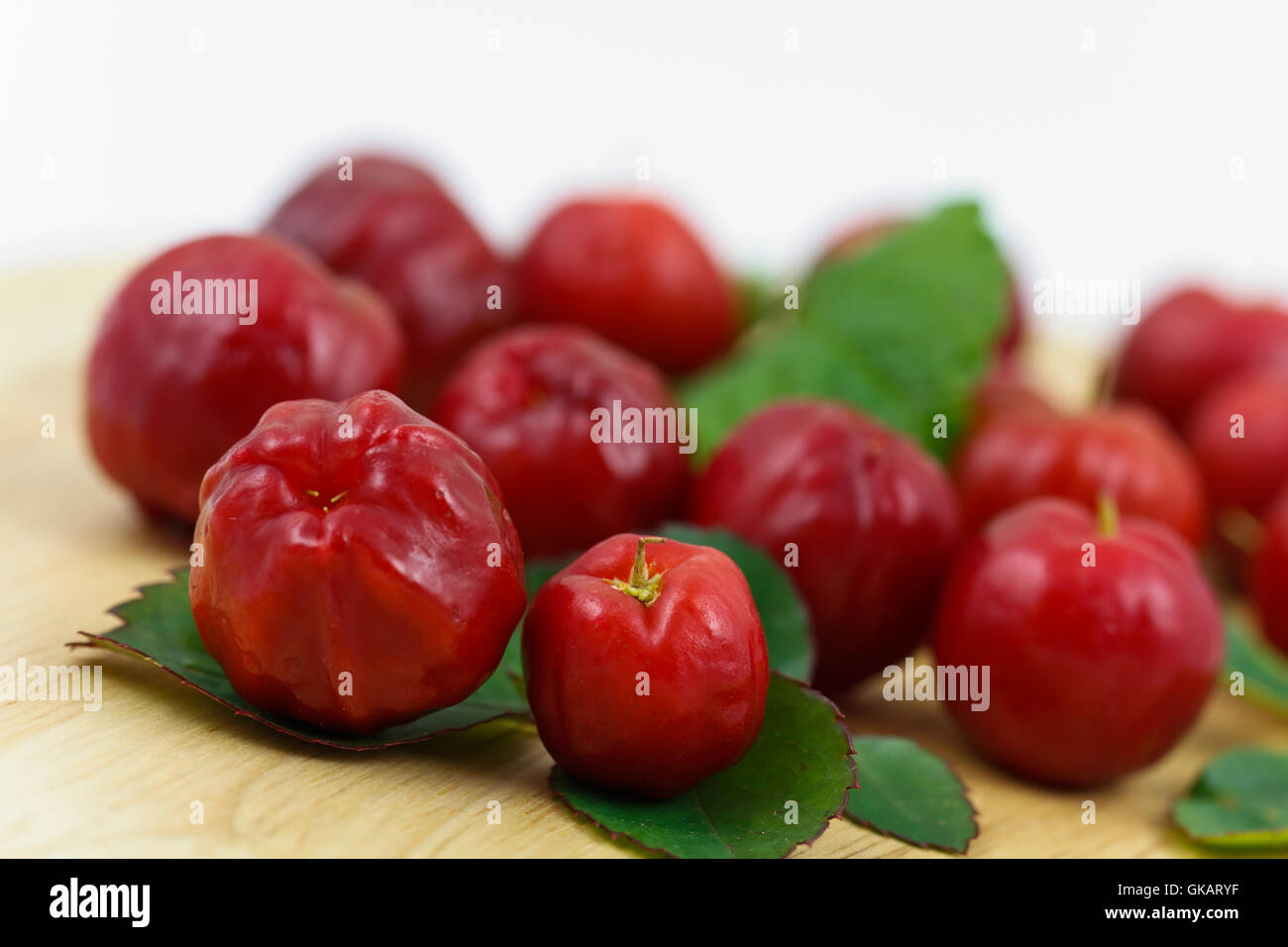 acerola cherry - brazil Stock Photo