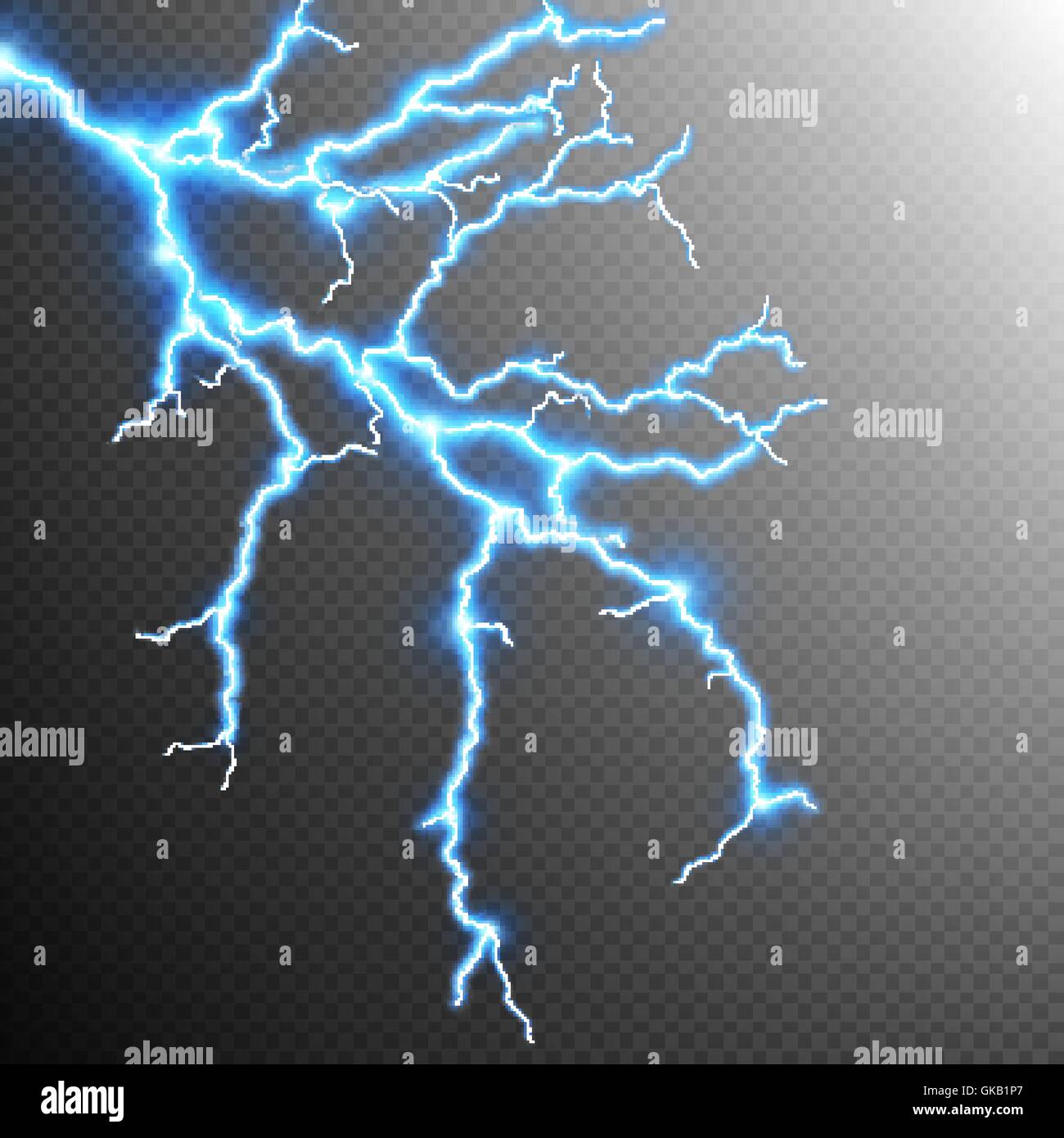 Abstract lightning storm background. EPS 10 Stock Vector Image & Art