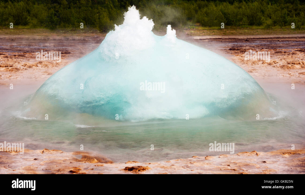 bubble soap bubble iceland Stock Photo