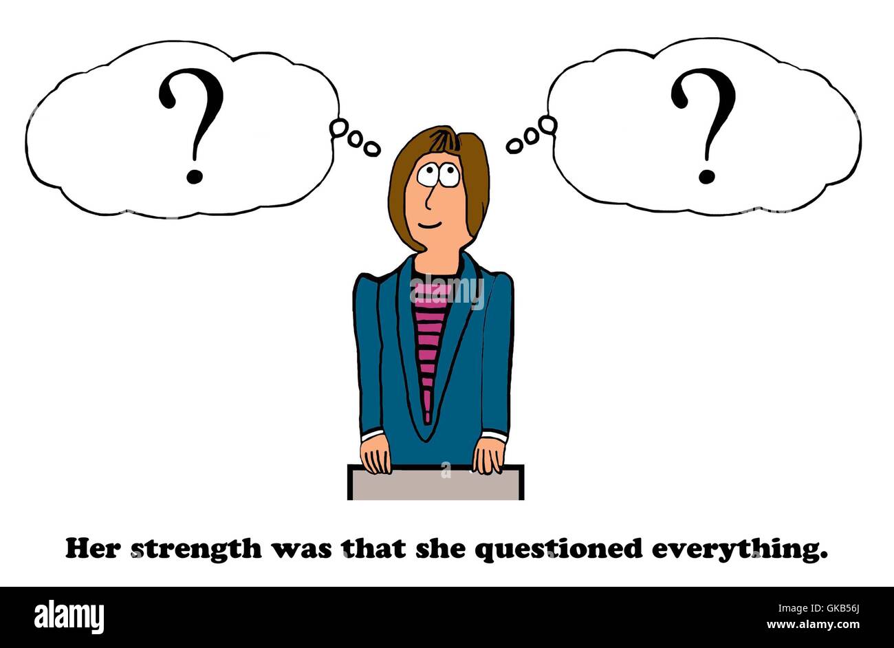 Perfect employee Cut Out Stock Images & Pictures - Alamy