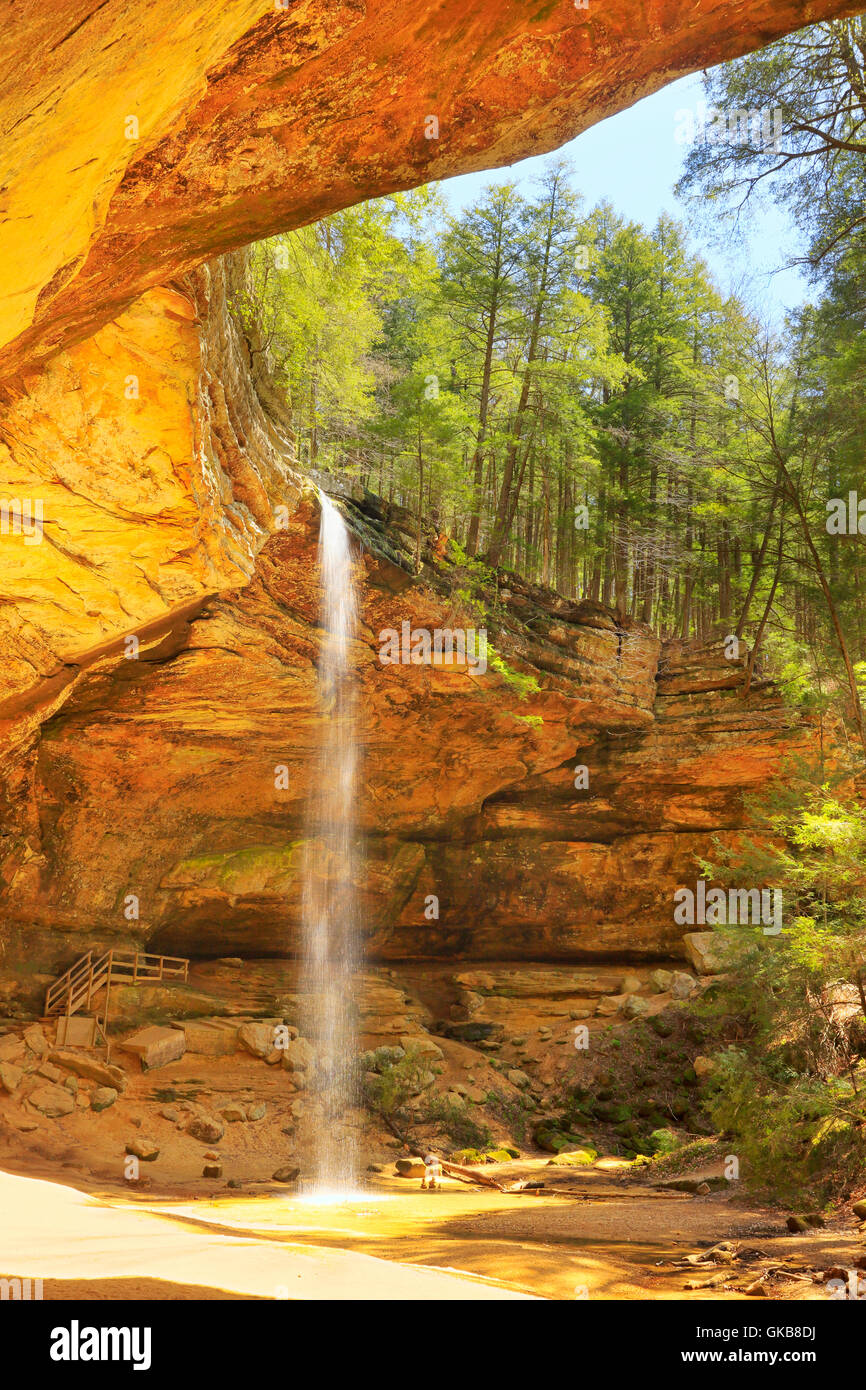 Ash Cave, Hocking Hills State Park, Logan, Ohio, USA Stock Photo Alamy