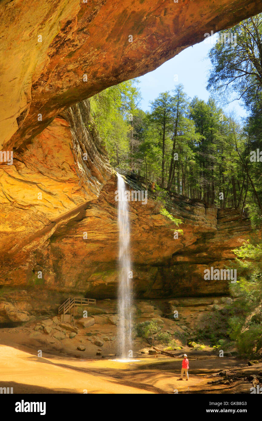 Ash Cave, Hocking Hills State Park, Logan, Ohio, USA Stock Photo Alamy