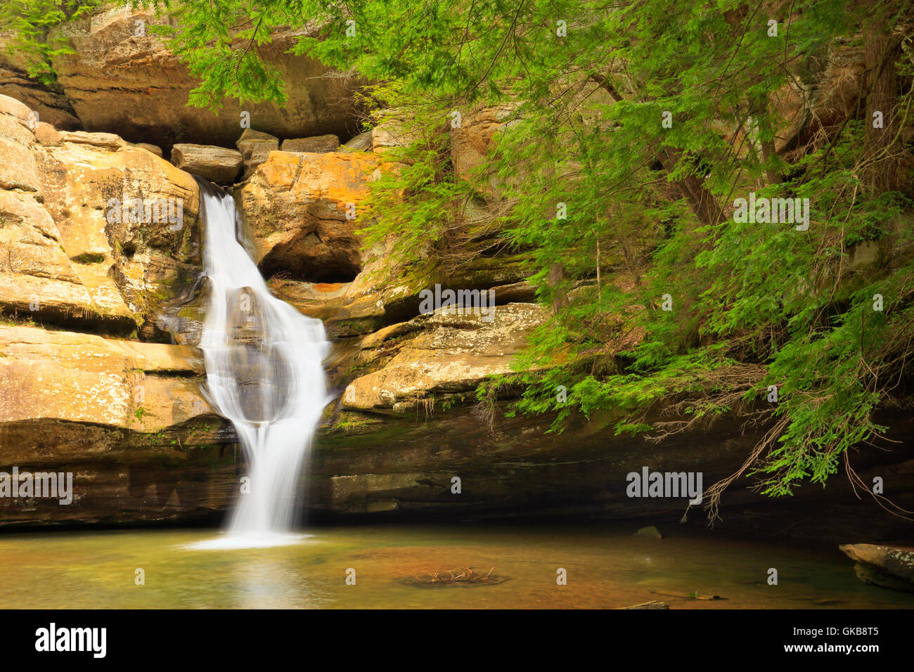 Cedar Falls, Hocking Hills State Park, Logan, Ohio, USA Stock Photo Alamy