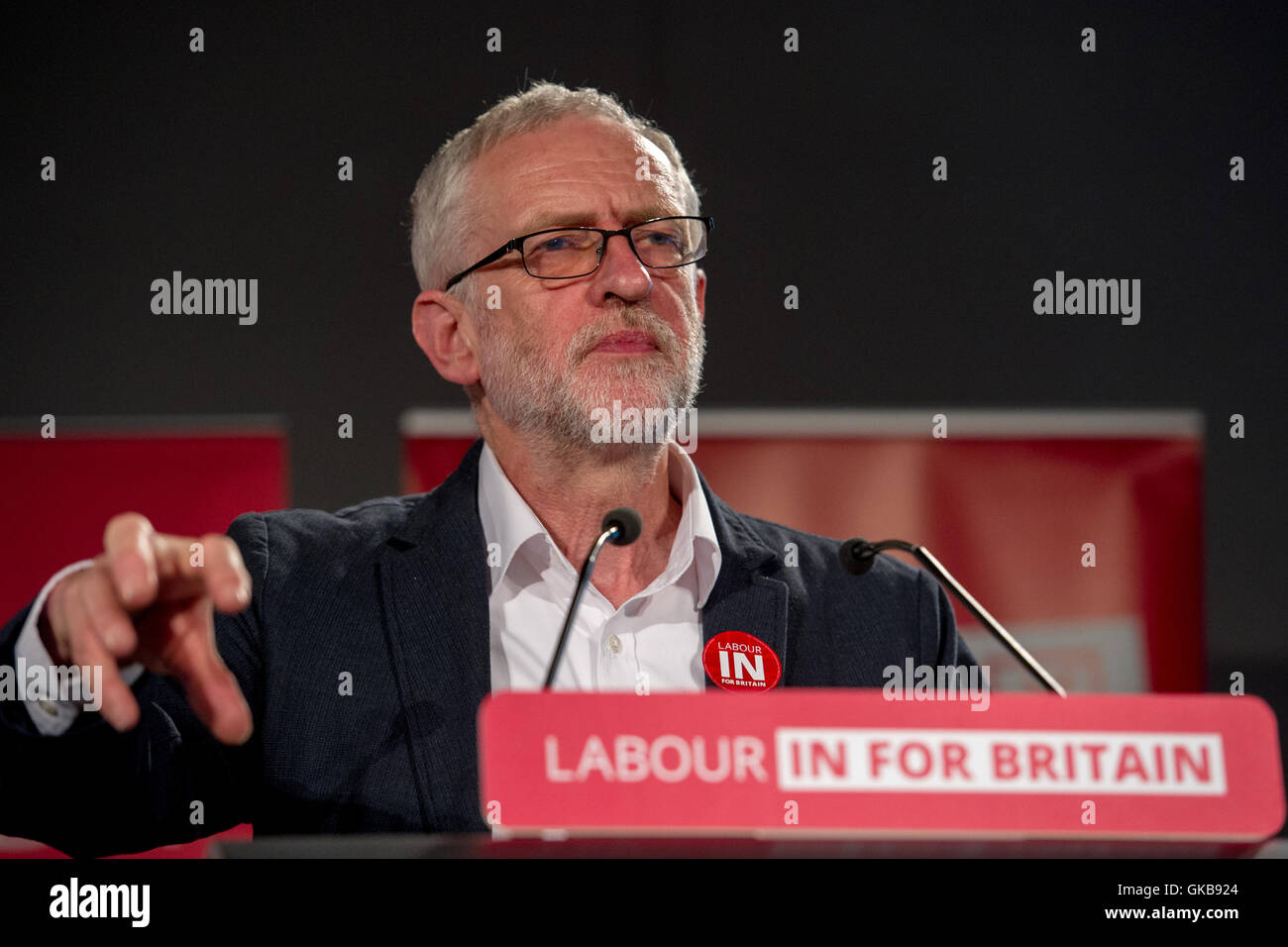 Jeremy Corbyn MP, Leader of the Labour Party and Member of Parliament ...