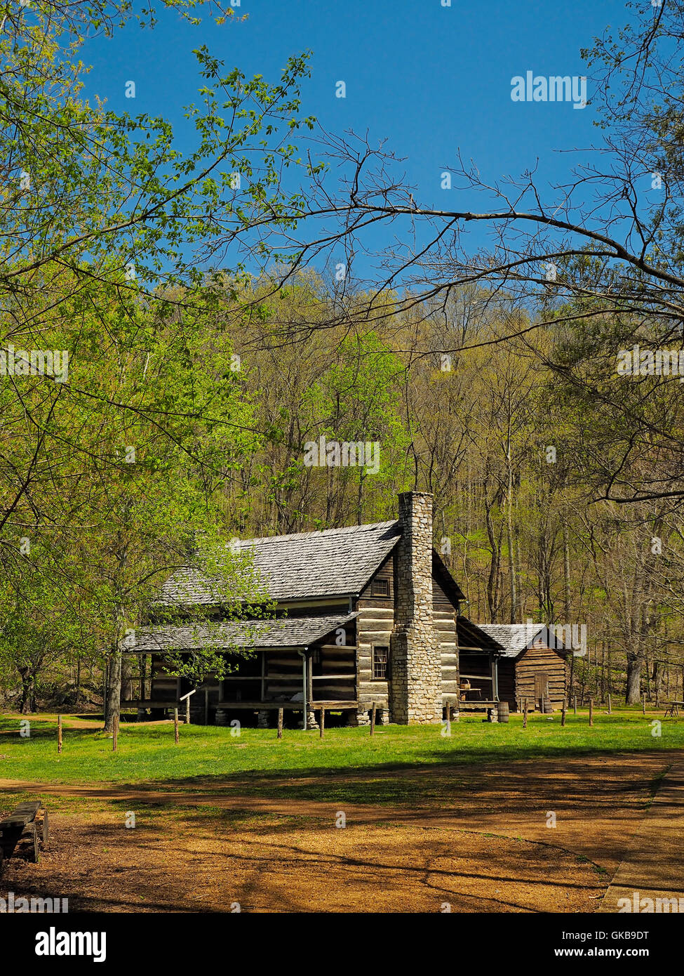 Double Pen House Homeplace Land Between The Lakes National Stock
