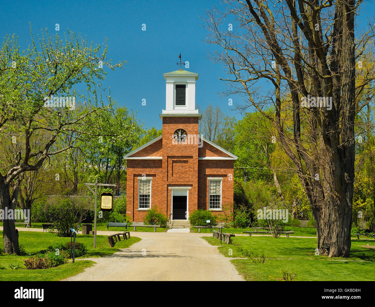 Meeting House, Shelburne Farms, Shelburne, Vermont, USA Stock Photo Alamy