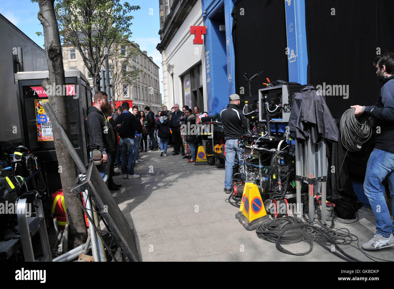 Trainspotting 2 filming in Edinburgh Featuring Atmosphere Where