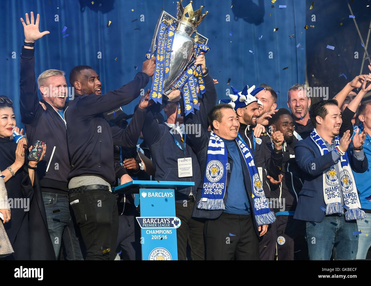 Cadre Photo Dédicacé Du Leicester City FC : Maroc