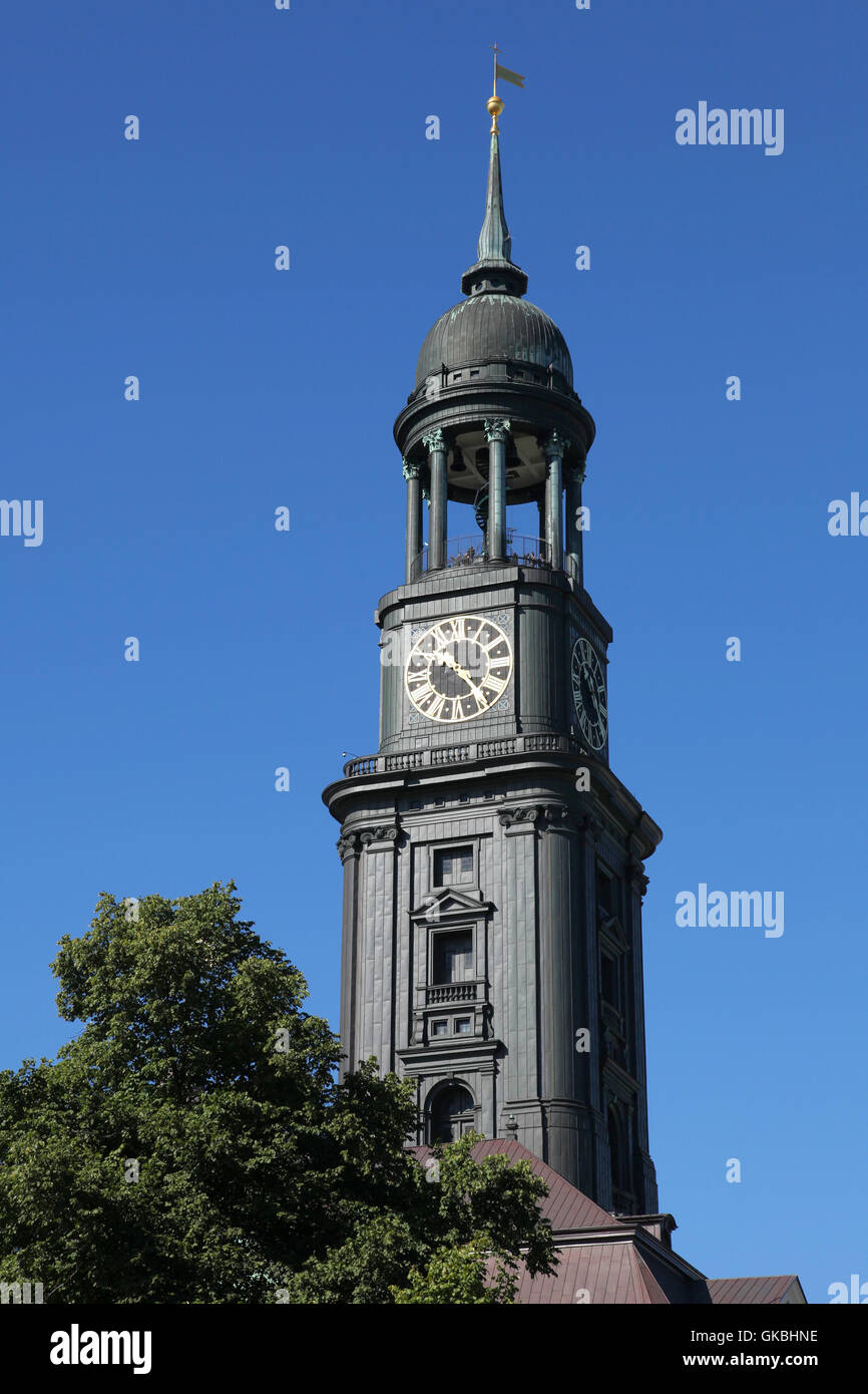 Hamburg michel hi-res stock photography and images - Alamy