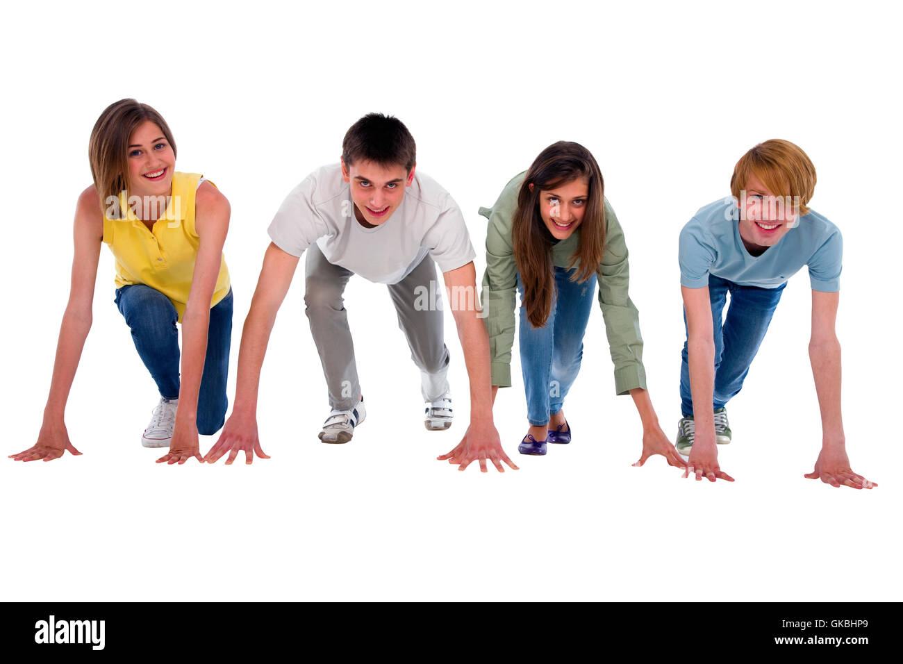 laugh laughs laughing Stock Photo