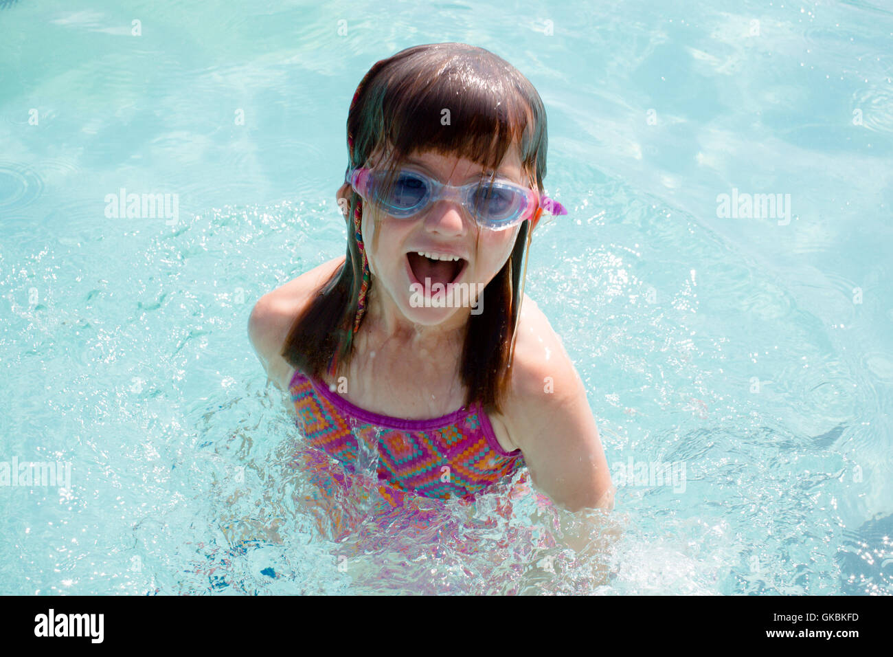 Child wearing armbands hires stock photography and images Alamy