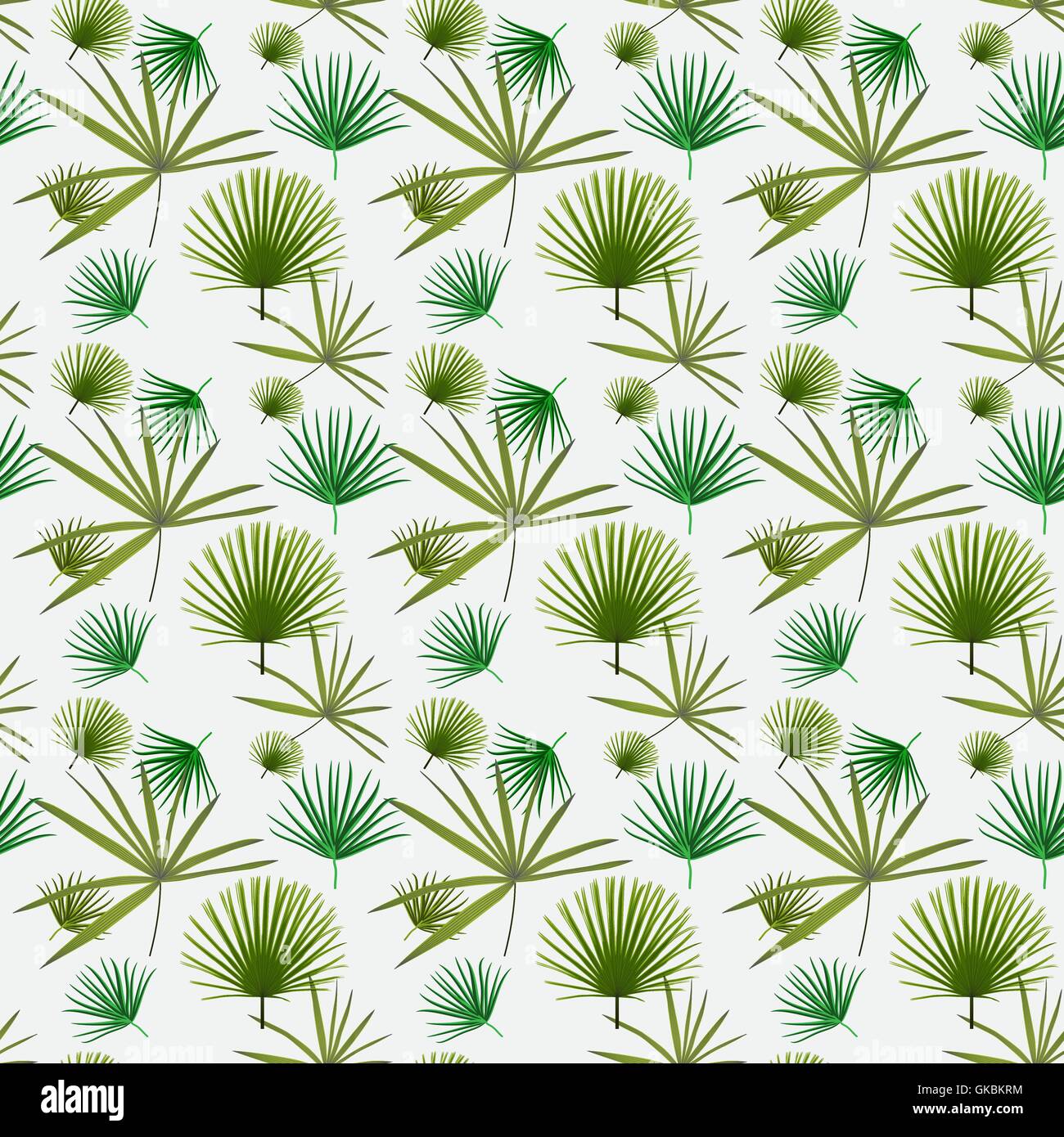 Palm trees seamless pattern. Vector illustration Stock Vector Image ...