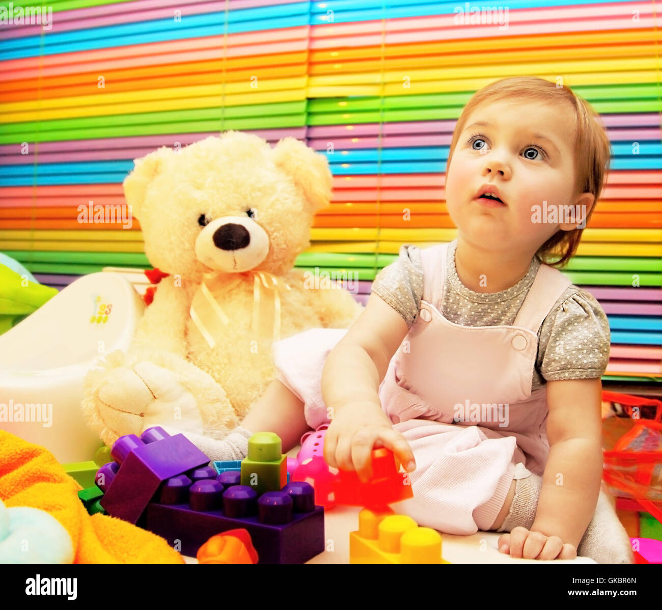 house building game Stock Photo - Alamy