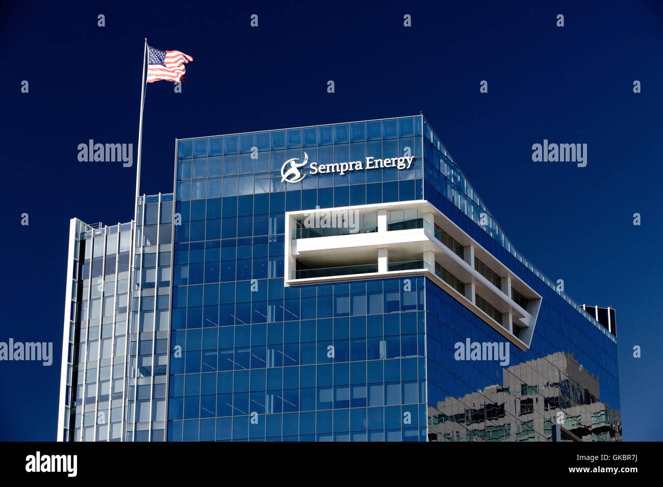 Headquarters of the natural gas utility Sempra Energy in San Diego, in