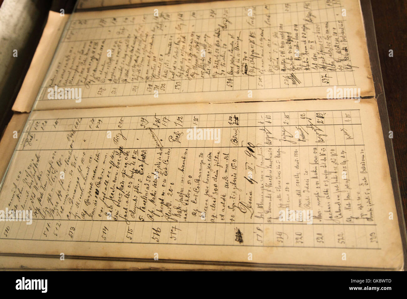 old book of recipes Stock Photo Alamy