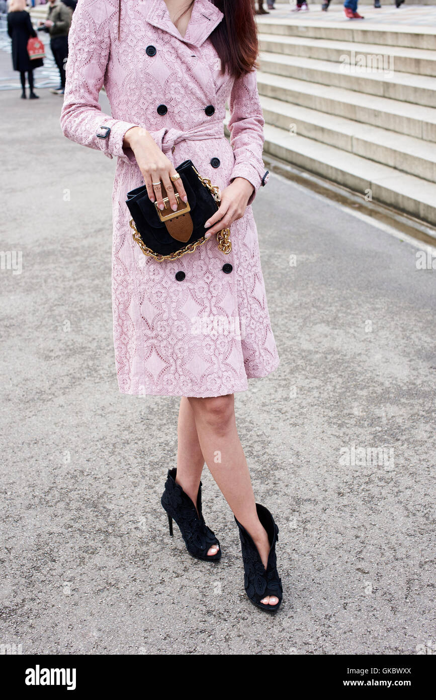 Pink and black heels hi-res stock photography and images - Alamy