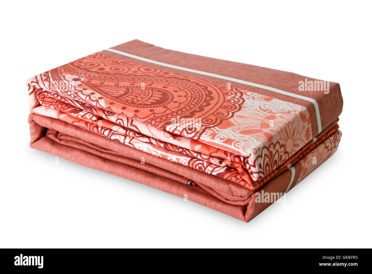 Bed sheets folded hi-res stock photography and images - Alamy
