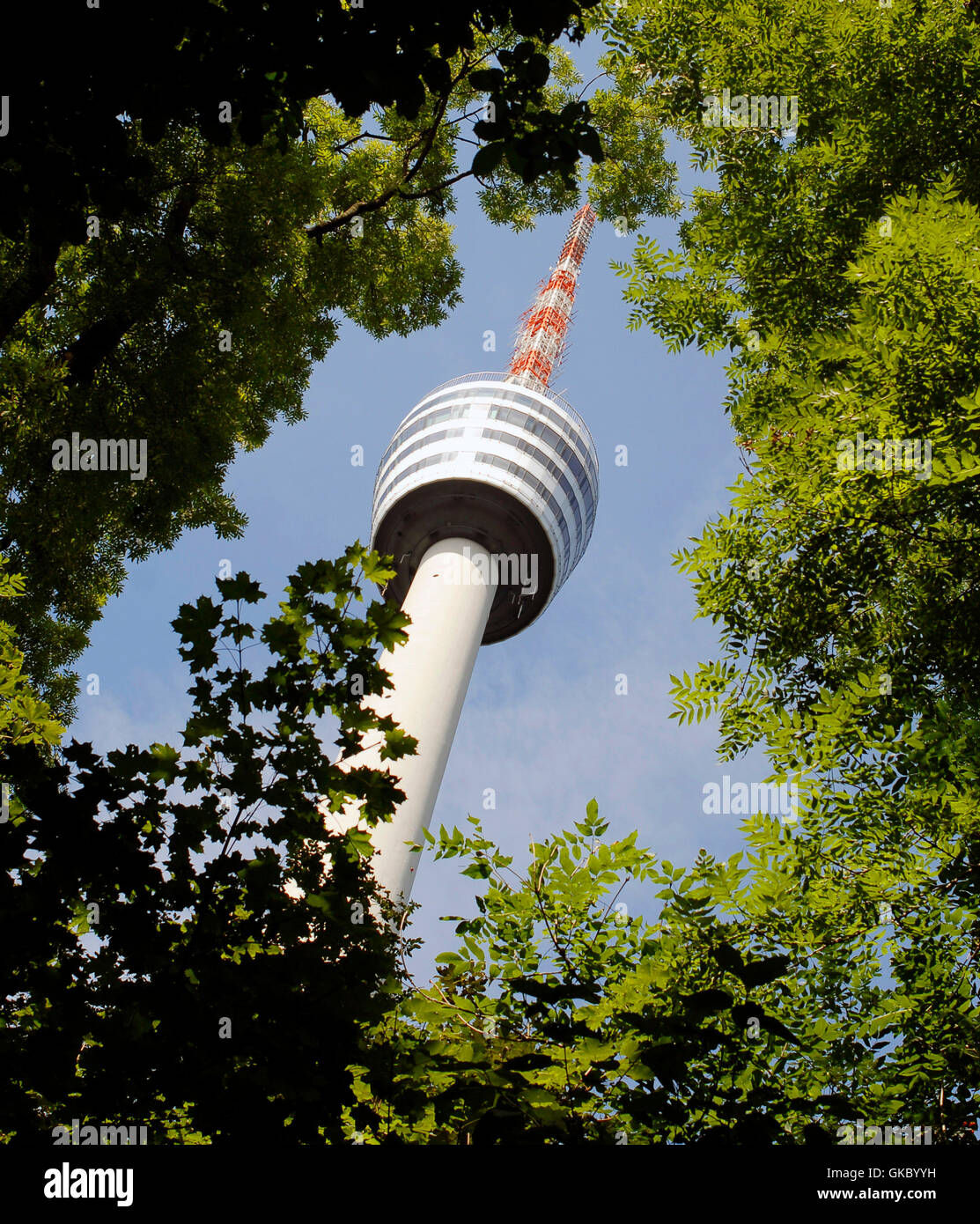 tower stuttgart television tower Stock Photo - Alamy