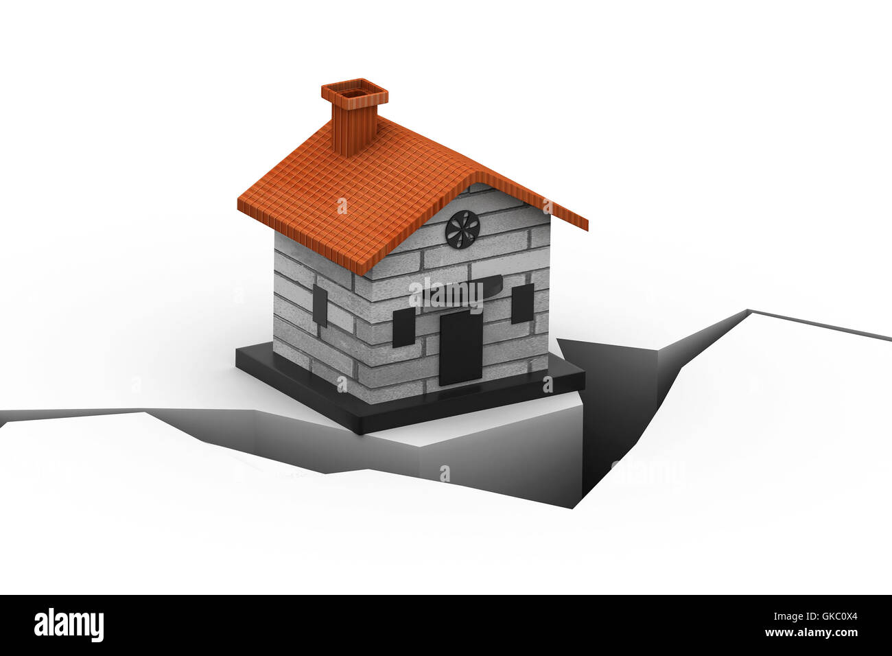 house building isolated Stock Photo - Alamy