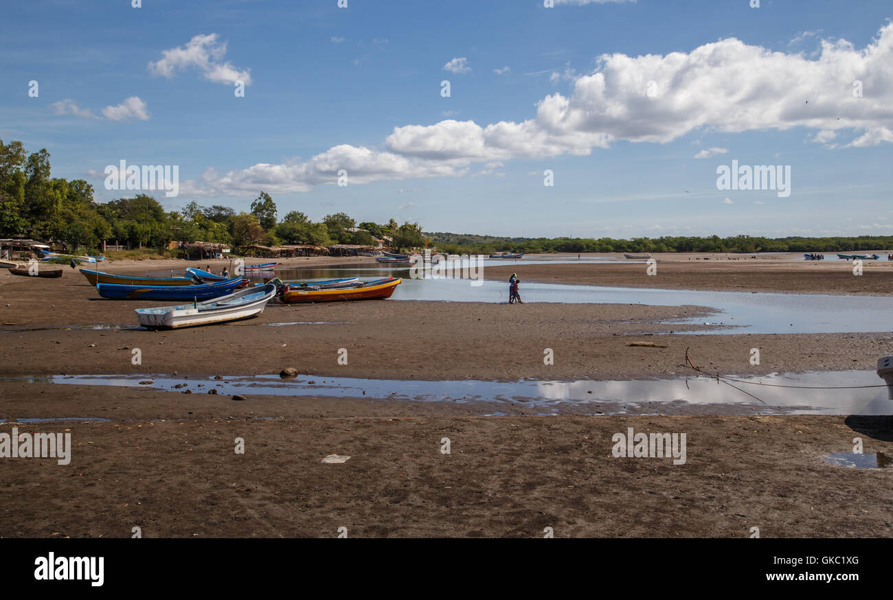 Las penitas beach view from Leon, Nicaragua Stock Photo Alamy