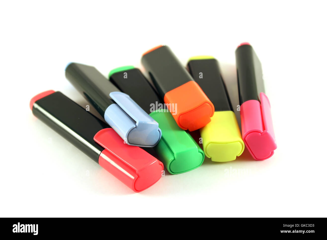 marker pens Stock Photo