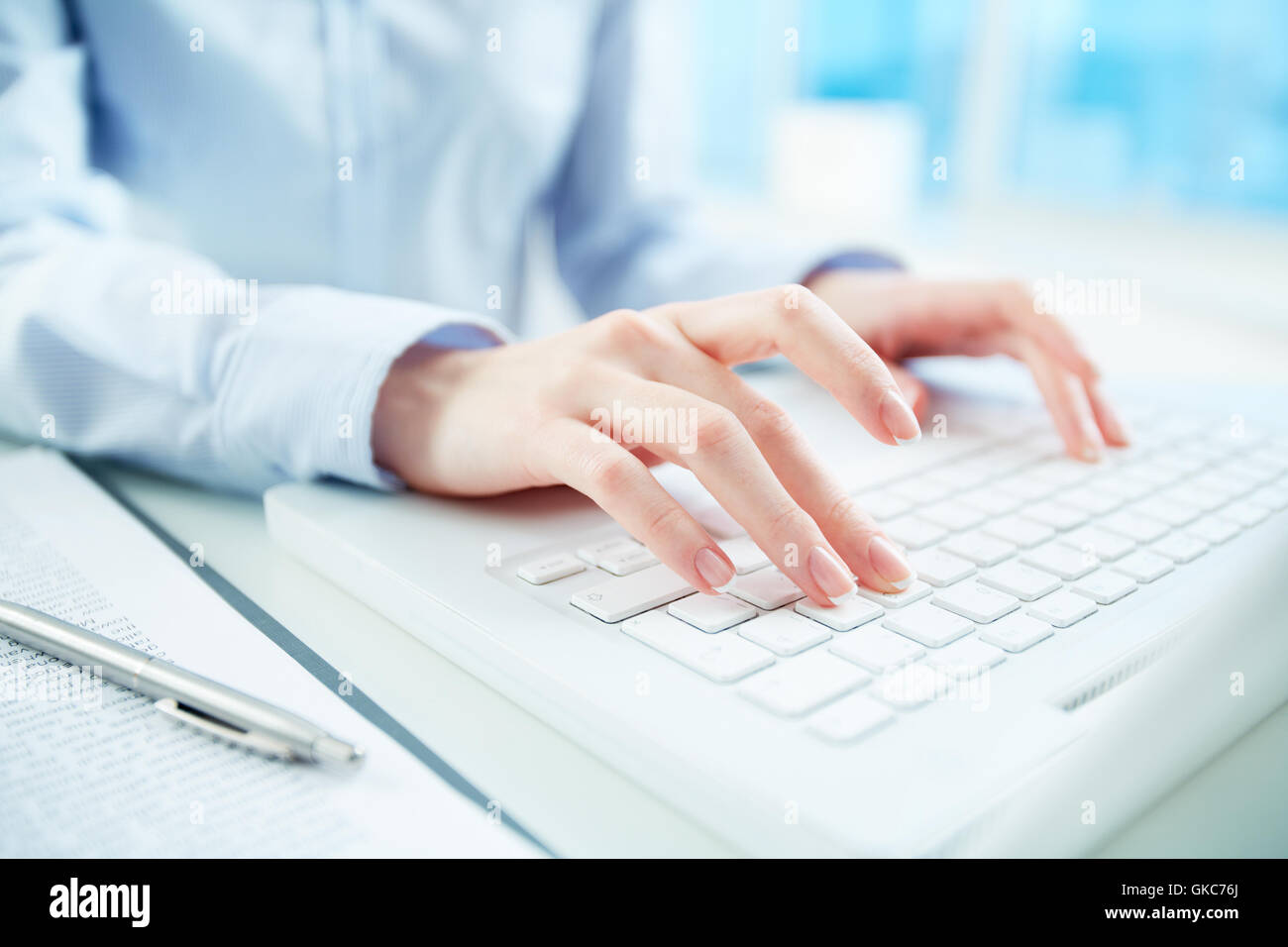office hand hands Stock Photo Alamy
