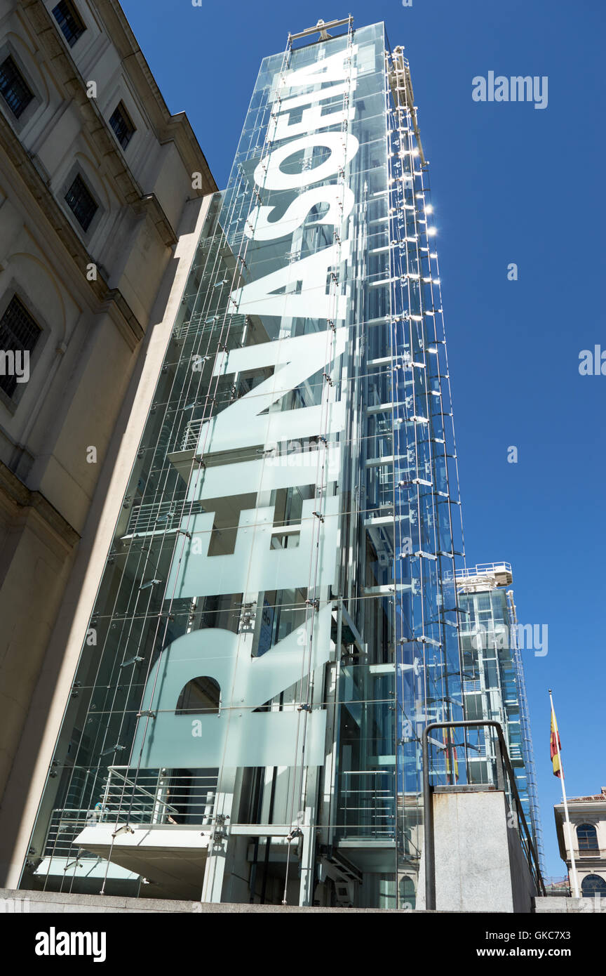 National Art Museum in Madrid, Spain Stock Photo Alamy