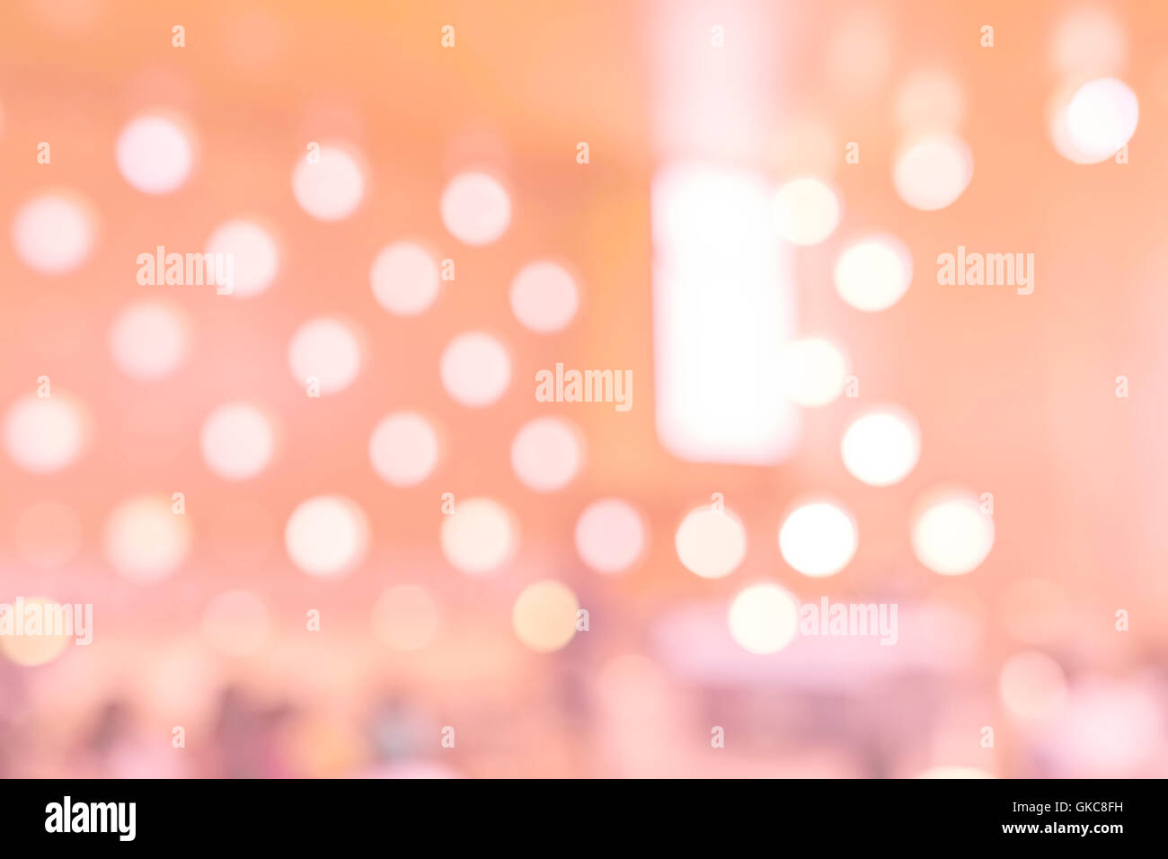 Various shapes abstract blurred background. Stock Photo