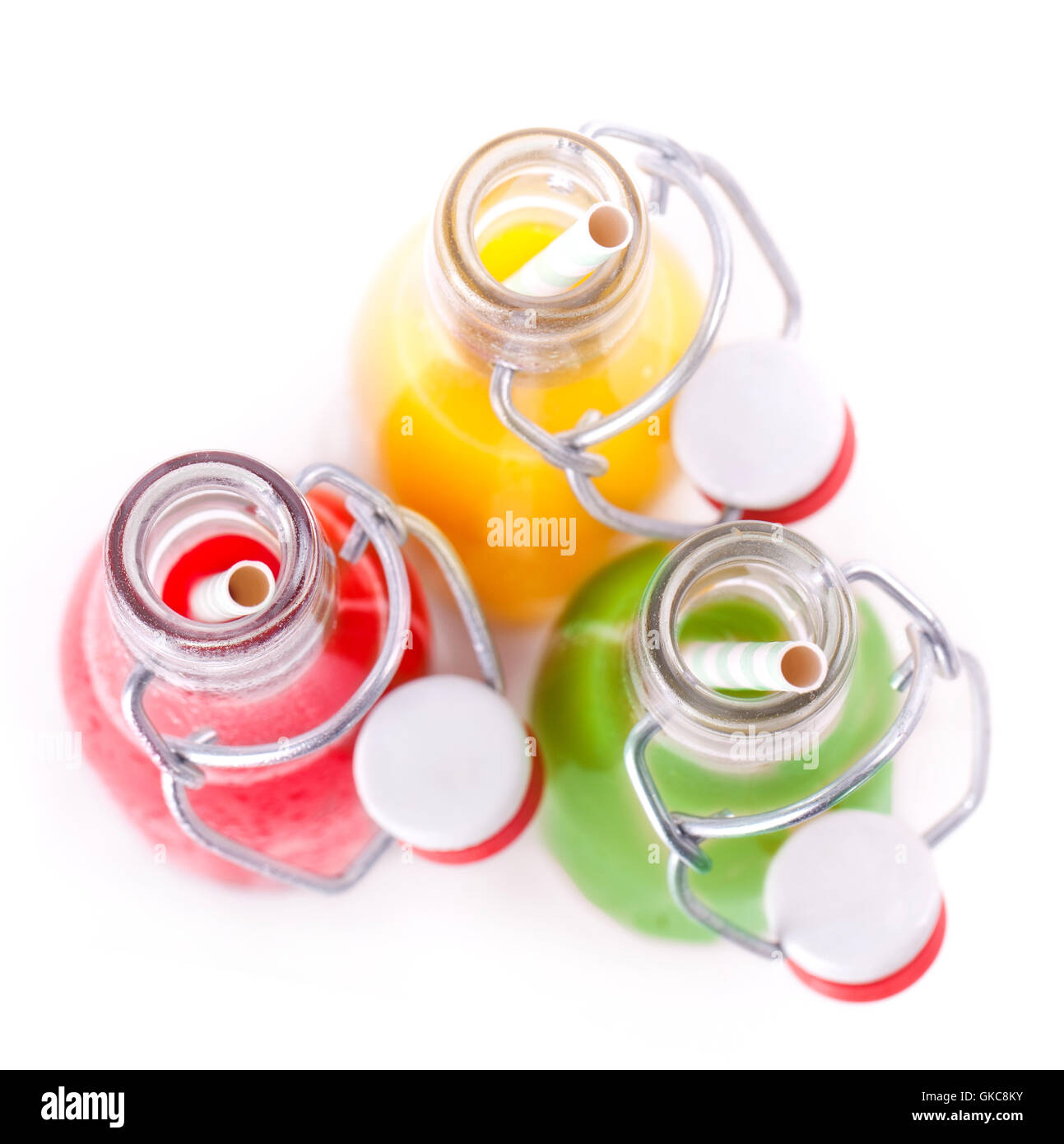 fresh fruit lemonade Stock Photo Alamy