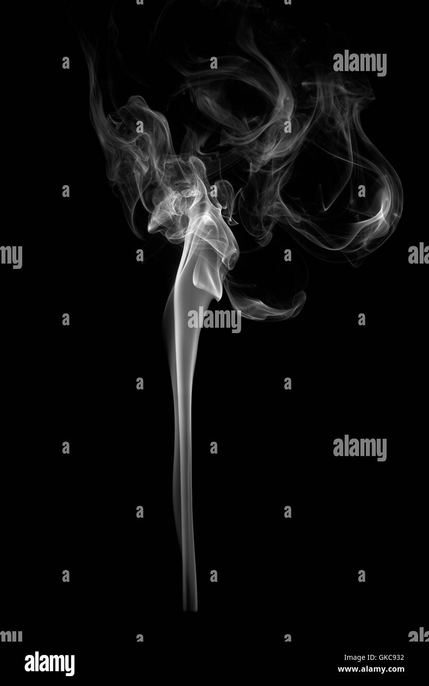 smoke smoking smokes Stock Photo