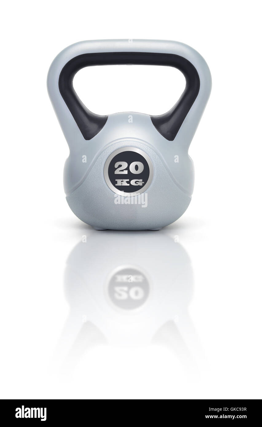 kettlebell / kettlebell with reflection Stock Photo Alamy