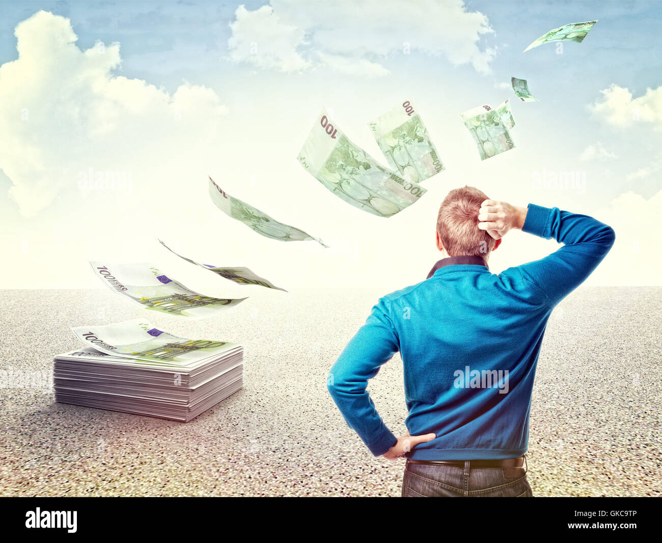 euro finance recession Stock Photo - Alamy