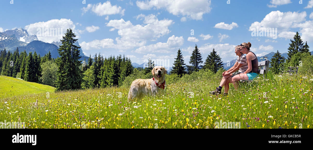 enjoyment of nature Stock Photo