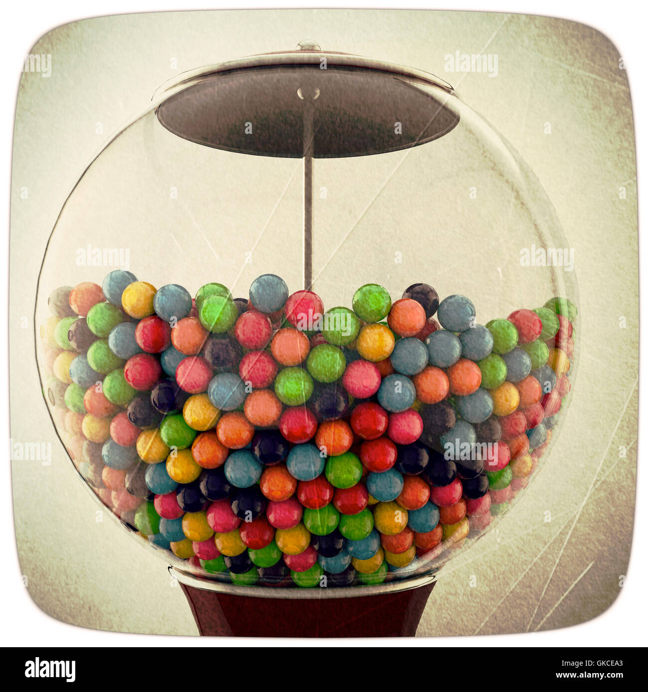 gum balls Stock Photo