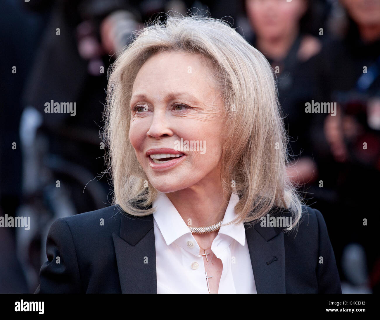 Faye Dunaway at the gala screening for the film The Last Face at the