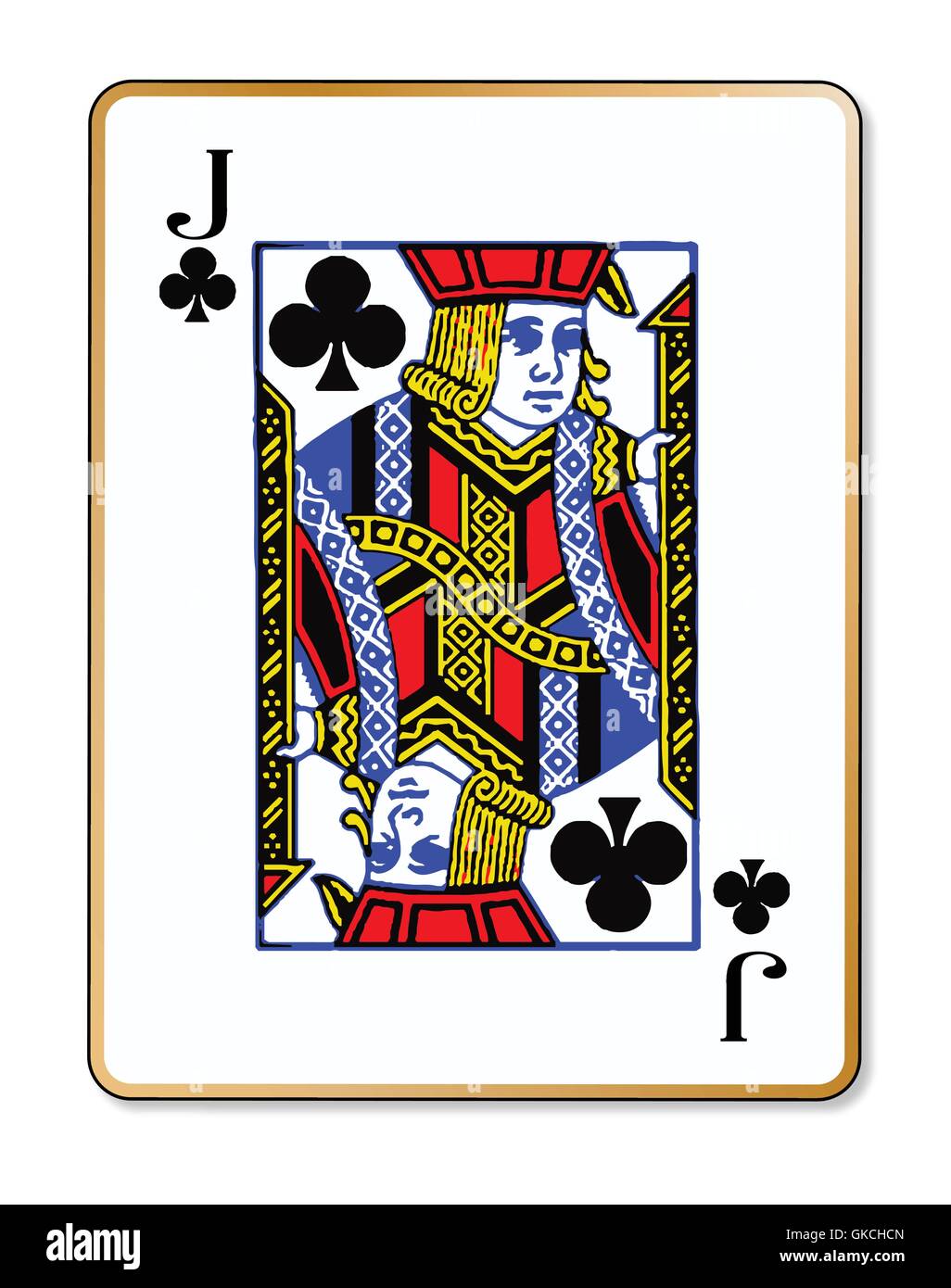 Jack of clubs hi-res stock photography and images - Alamy