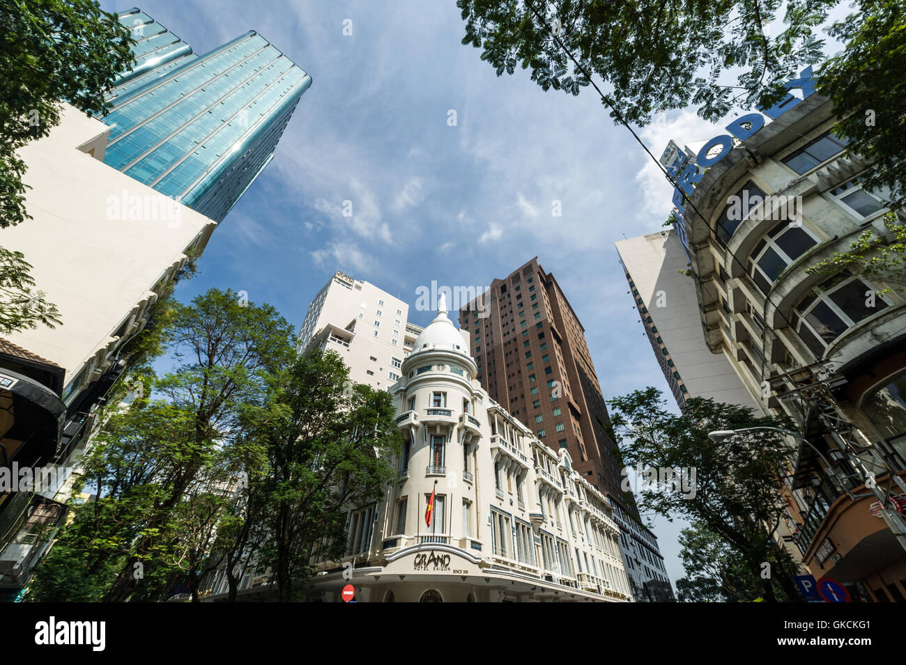 Grand Hotel, Saigon, Vietnam Stock Photo - Alamy