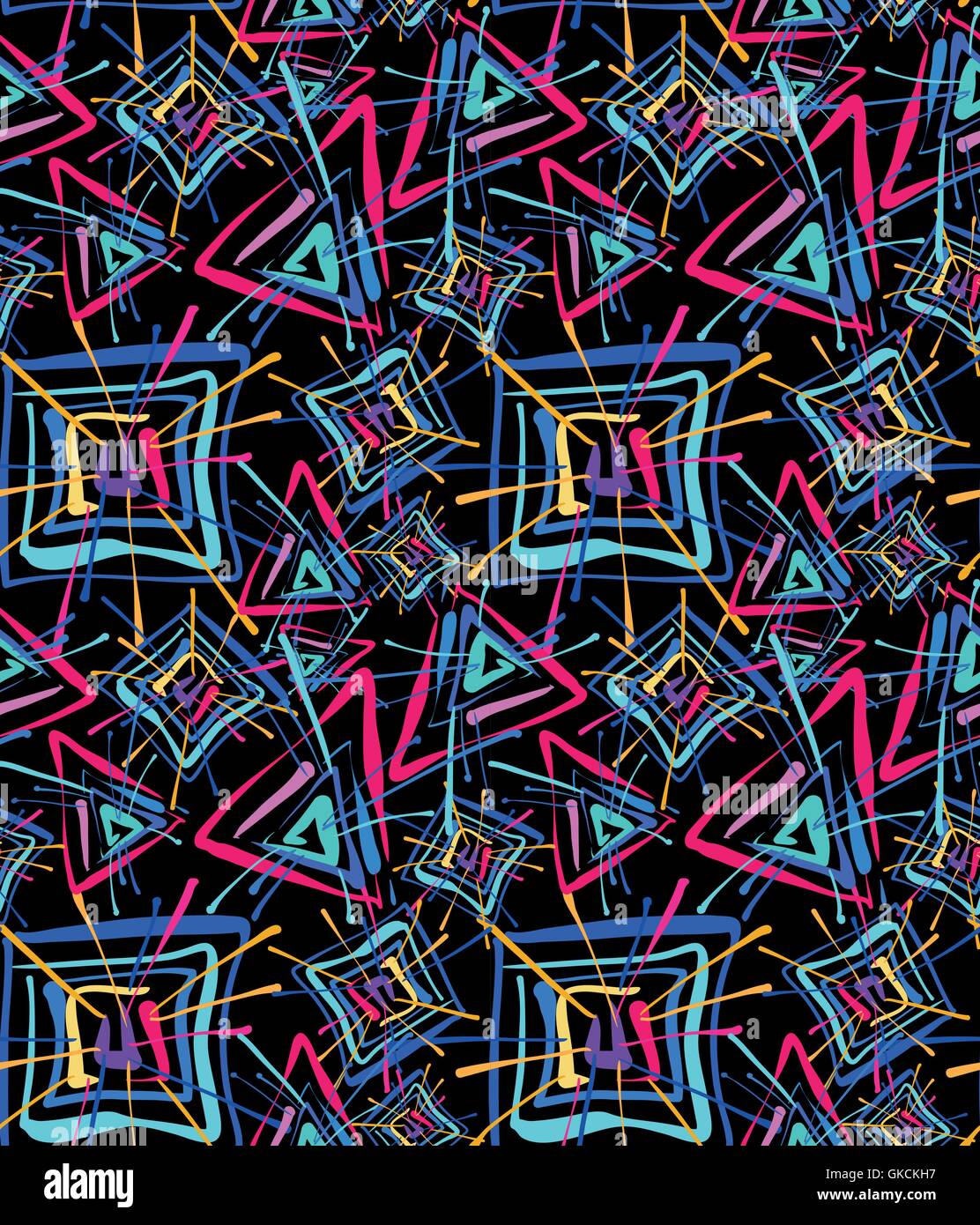 Sketching seamless texture fabric Stock Vector Images - Alamy