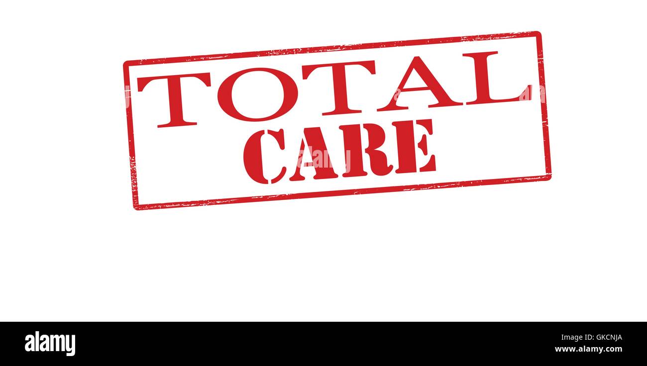 Total care Stock Vector